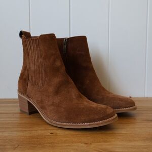 Paul Green Sante Western Boots Suede Women’s 6